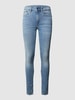 G-Star Raw Jeansy o kroju skinny fit z 5 kieszeniami model ‘3301’ Jeansowy niebieski