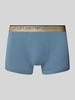 Emporio Armani Trunks mit elastischem Logo-Bund Bleu