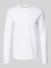 Christian Berg Men Longsleeve aus reiner Baumwolle Weiss