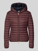 Save The Duck Steppjacke mit Zweiwege-Reißverschluss Modell 'DAISY' Bordeaux