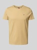 Tommy Jeans Regular fit T-shirt van puur katoen Beige
