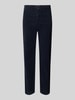 Tommy Hilfiger Regular fit corduroy broek met riemlussen, model 'DENTON' Marineblauw