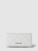 VALENTINO BAGS Portemonnee met labeldetail, model 'OCARINA' Lichtgrijs