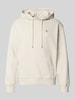 Calvin Klein Jeans Hoodie mit Kapuze Offwhite