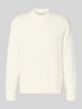 SELECTED HOMME Regular fit gebreide pullover van puur katoen, model 'PHILIP' Offwhite