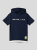 s.Oliver RED LABEL T-shirt met labelpatch Marineblauw
