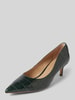 Lauren Ralph Lauren Pumps met gestructureerde zool, model 'ADRIENNE' Donkergroen