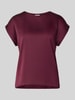 Vila Blusenshirt mit Rundhalsausschnitt Modell 'ELLETTE' Pflaume