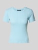 Vero Moda Slim Fit T-Shirt aus reiner Baumwolle Modell 'LISA' Hellblau