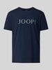 JOOP! Collection T-shirt met logoprint en ronde hals Marineblauw