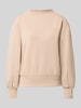 OPUS Sweatshirt mit Stehkragen Modell 'Gablina' Beige