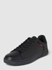 Levi’s® Acc. Sneakers met vetersluiting, model 'PIPER' Zwart