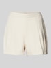 Only High Waist Shorts mit Bundfalten Modell 'MAGO LIFE' Beige