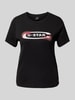 G-Star Raw T-Shirt mit Rundhalsausschnitt Modell 'Old skool' Black