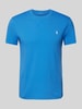 Polo Ralph Lauren T-Shirt mit Label-Stitching Bleu