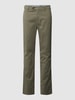 Mmx Regular Fit Chino mit Stretch-Anteil Modell 'LUPUS' Oliv