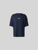 Marni T-Shirt mit Label-Detail Marine