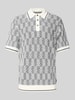 Jack & Jones Premium Regular fit poloshirt met labeldetail, model 'CODY' Wit