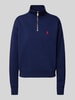 Polo Ralph Lauren Gebreide pullover met ribboorden Marineblauw