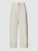 Weekend Max Mara Culotte aus Baumwolle Modell 'Milord' Ecru
