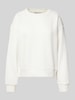 Tom Tailor Denim Regular Fit Sweatshirt mit Viskose-Anteil Offwhite