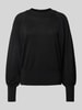 B.Young Strickpullover aus Effektgarn Modell 'MOBBE' Black