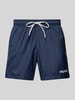 HUGO Badehose mit elastischem Bund Modell 'HAITI' Marine