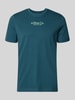 s.Oliver RED LABEL regular fit T-shirt van puur katoen Petrol