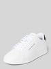 Tommy Hilfiger Low Top Sneaker aus echtem Leder Weiss