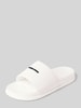 Pegador Sandalen met labeldetail, model 'SUNA SLIDE' Wit