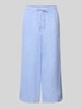 Christian Berg Woman Wide Leg Stoffhose mit Tunnelzug Jeansblau