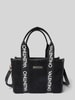 VALENTINO BAGS Torebka z futerka Czarny