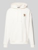 Tommy Jeans Hoodie met labelstitching Offwhite