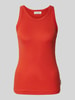 Marc O'Polo Slim Fit Tank Top aus reiner Baumwolle Orange