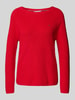 Tommy Hilfiger Regular fit gebreide pullover van zuiver katoen Rood