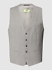 Cinque Gilet met knoopsluiting, model 'Monopoli' Lichtgroen