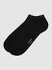 camano Sneakersocken aus Viskosemischung im 2er-Pack Black