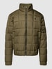 G-Star Raw Steppjacke mit Label-Applikation Modell 'Meefic' Oliv