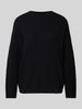 ARMANI EXCHANGE Gebreide pullover met ronde hals Zwart