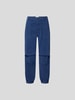 Nili Lotan Cropped Hose mit Falten Dunkelblau
