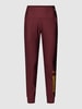PUMA PERFORMANCE Leggings mit Logo-Print Bordeaux Rot