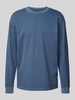 G-Star Raw Sweatshirt mit Label-Print Rauchblau