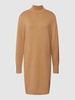 BOSS Orange Jurk in gebreide look, model 'Fuenta' Camel