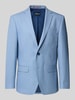 HECHTER PARIS Slim Fit 2-Knopf-Sakko mit Pattentaschen Modell 'H-Xtension' Hellblau