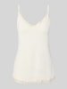 Mey Relaxed Fit Top aus Viskose-Mix Modell 'Poetry' Offwhite