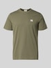 Calvin Klein Jeans męski t-shirt o kroju regular fit z czystej bawełny Khaki