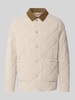 CINQUE Regular Fit Jacke in Stepp-Optik Modell 'Rapid' Marine