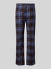 Christian Berg Men Regular Fit Pyjama-Hose mit Tunnelzug Rauchblau