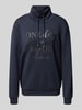 Soyaconcept Sweatshirt mit Stehkragen und Tunnelzug Modell 'BANU' Marine