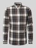 Jack & Jones Premium Regular Fit Freizeithemd mit Button-Down-Kragen Modell 'BLUBROOK' Mittelbraun